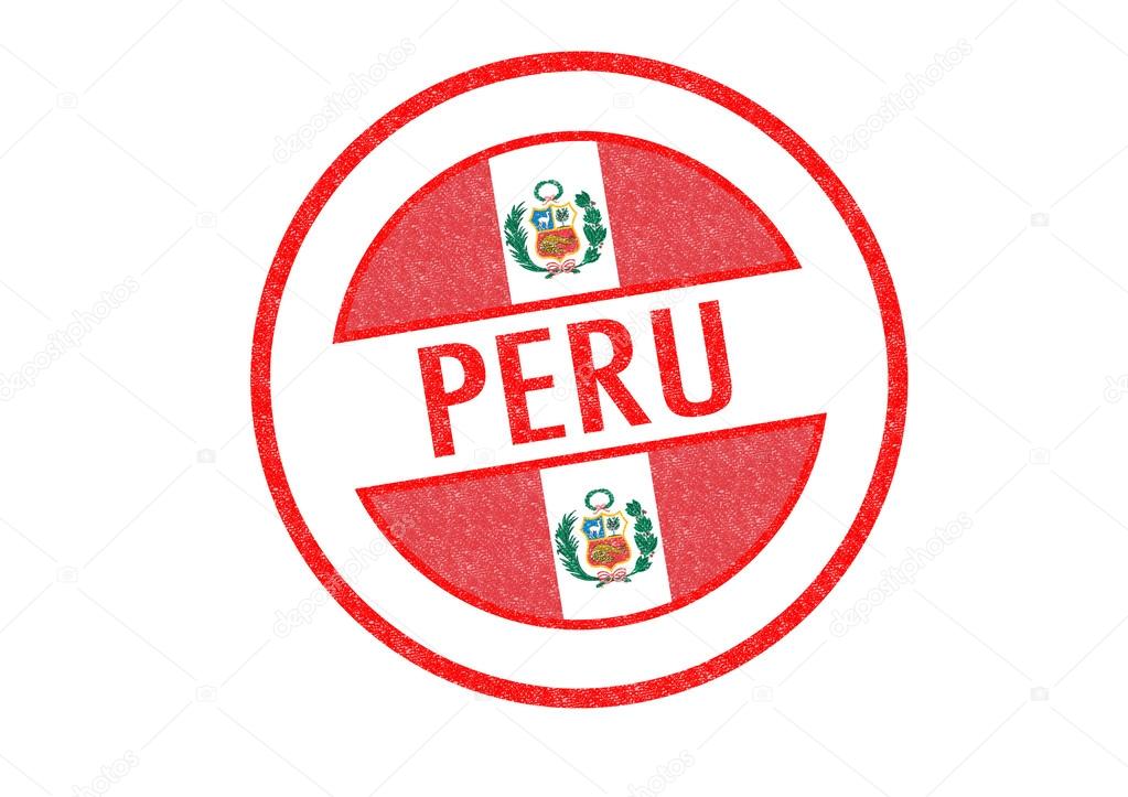 PERU Rubber Stamp