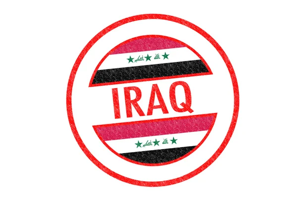 Irák razítko — Stock fotografie