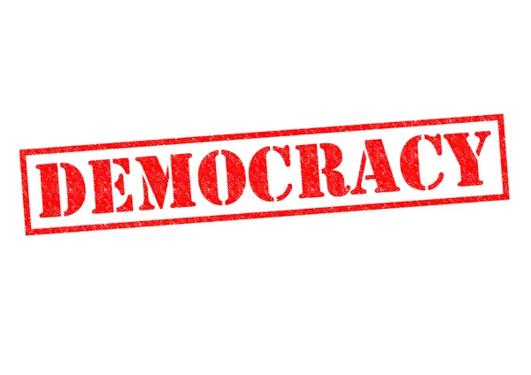 民主 — 图库照片