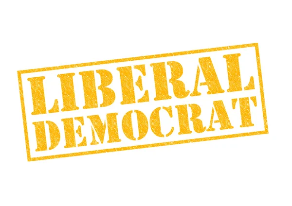 LIBERAL DEMOCRAT — Stock Photo, Image