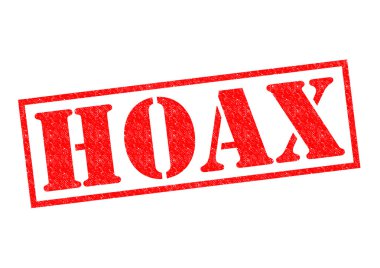 HOAX Rubber Stamp clipart