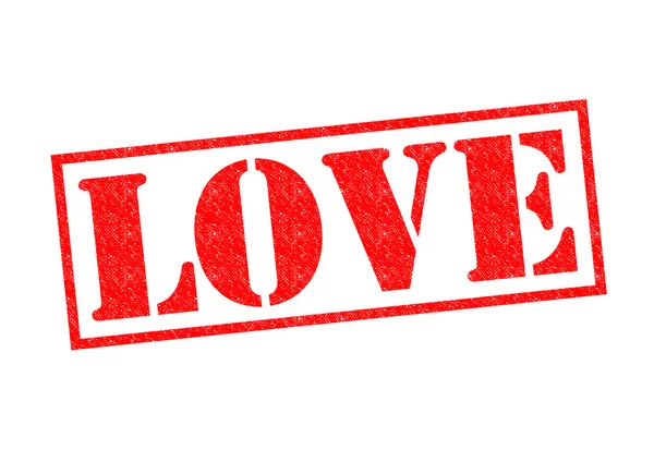 LOVE Rubber stamp — Stock Photo, Image