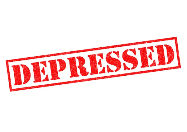 Depresso — Foto Stock