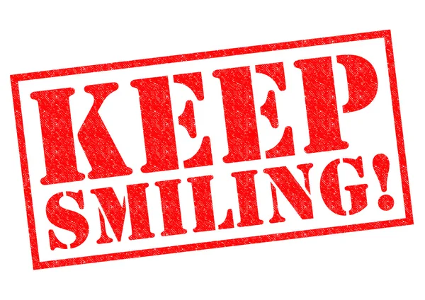 Continua a sorridere! — Foto Stock