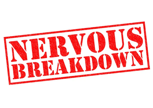 NERVOUS BREAKDOWN — Stock Photo, Image