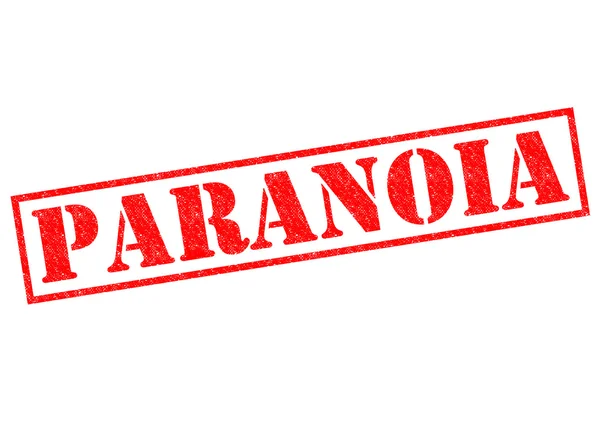 Paranóia. — Fotografia de Stock