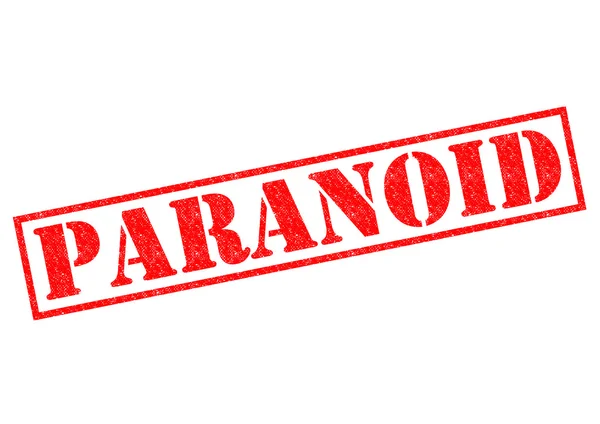 Paranoico — Foto Stock