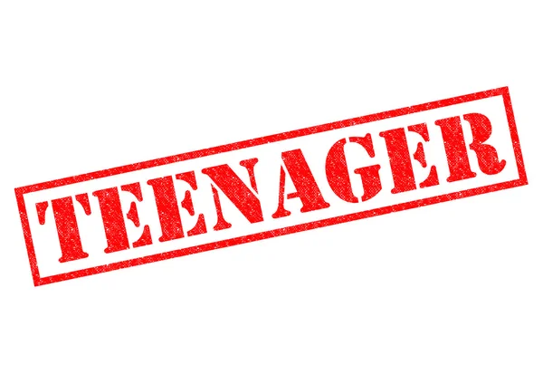 Tonåring — Stockfoto