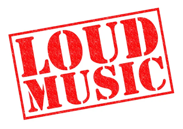 LOUD MUSIC — Stock Photo, Image