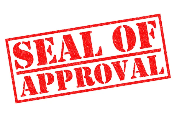 SEAL OF APPROVAL — Stock Photo, Image