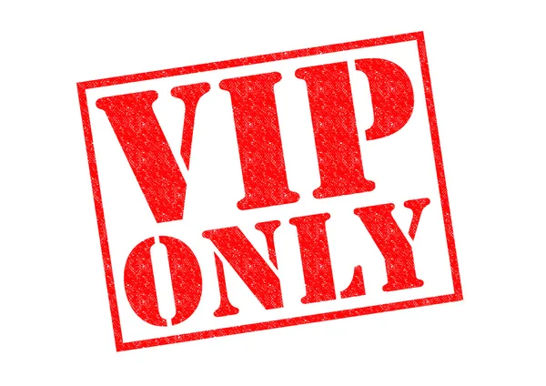 VIP ONLY — Stock Photo, Image