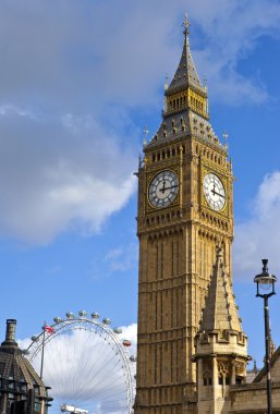Big Ben ve London Eye