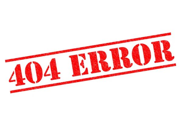 Error 404 —  Fotos de Stock