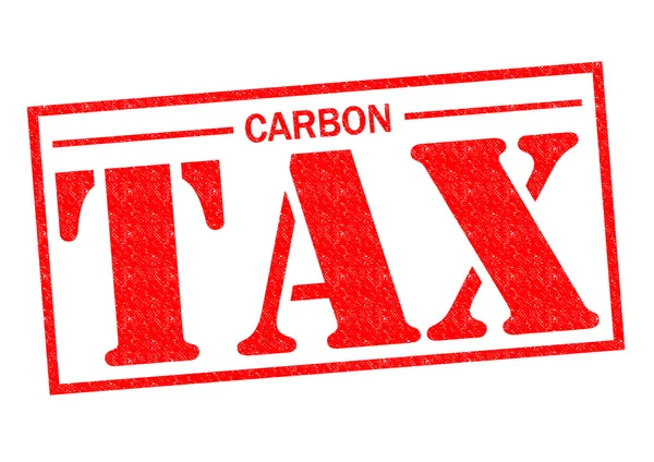 Uhlíková daň — Stock fotografie