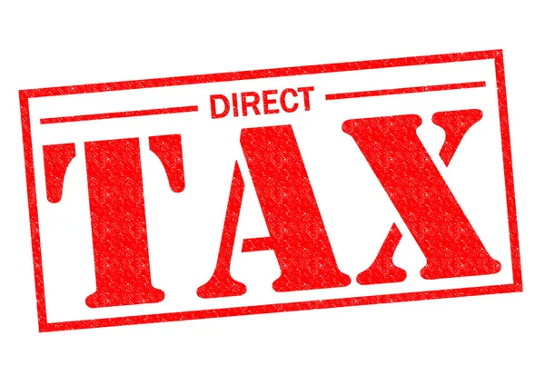 Imposto directo — Fotografia de Stock