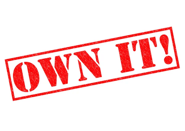 OWN IT! — Stock Photo, Image