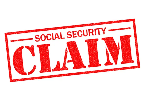 Sociale zekerheid vordering — Stockfoto