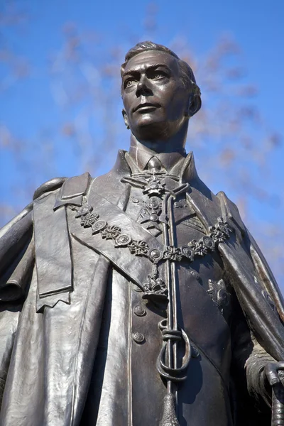 Statue von König George IV. in London — Stockfoto