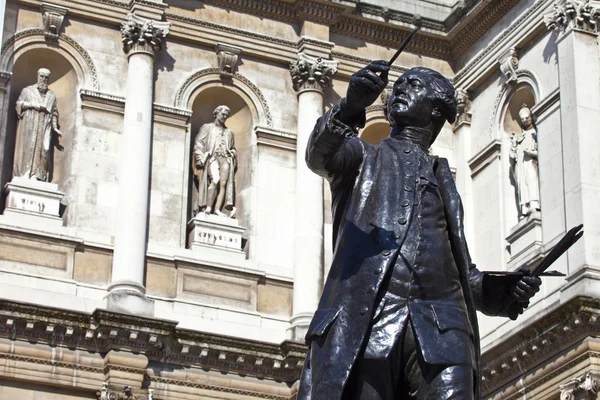 Estatua de Joshua Reynolds en Burlington House — Foto de Stock
