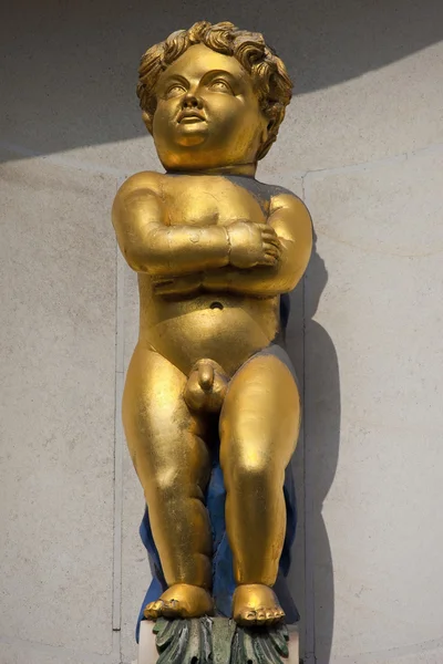 Altın çocuk pye köşesi — Stok fotoğraf
