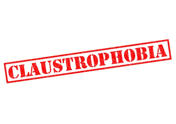 Klaustrofobi – stockfoto