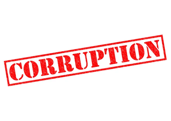Korruption — Stockfoto