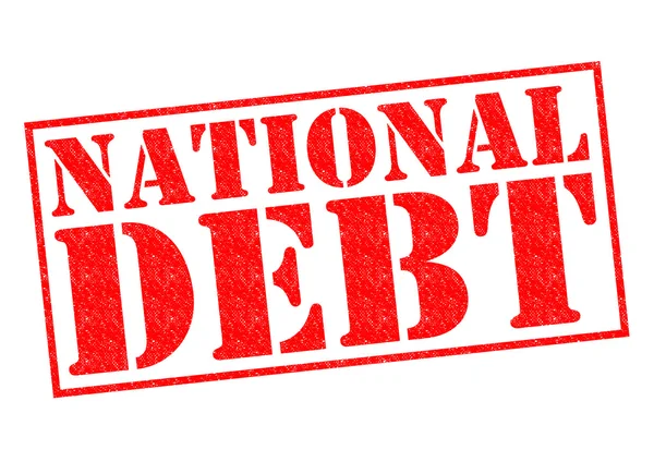 NATIONAL DEBT — Stock Photo, Image