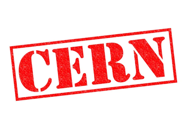 CERN Rubber Stamp — Stock Photo, Image