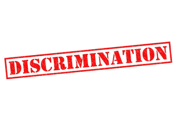 Discriminazione — Foto Stock