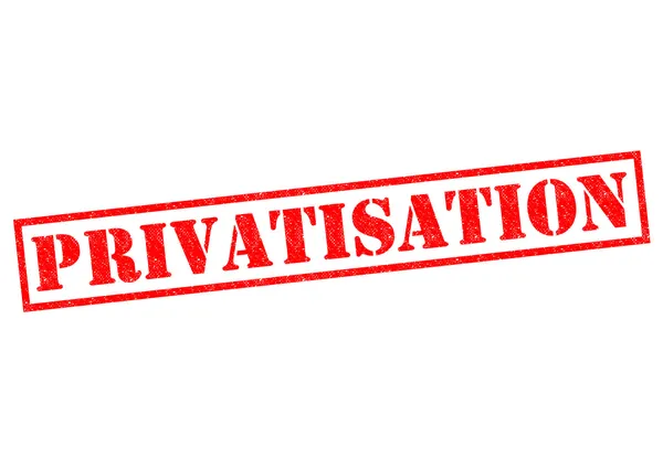 PRIVATIzzazione — Foto Stock