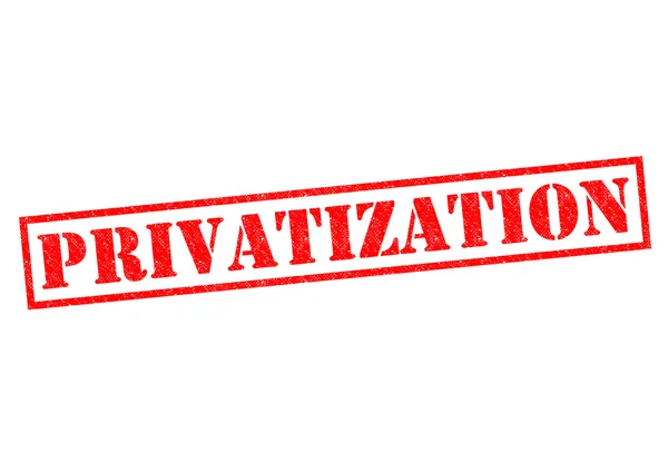 PRIVATIzzazione — Foto Stock