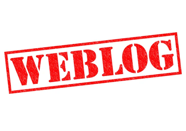 Weblog — Stockfoto