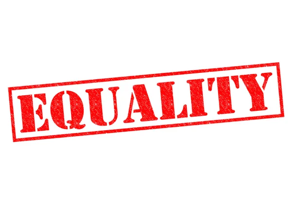 EQUALITY — Stock Photo, Image