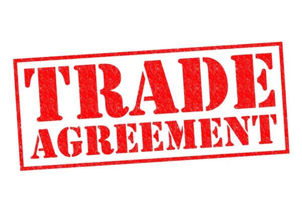 TRADE AGREEMENT — Stock Photo, Image