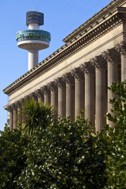 St. george's hall ve radyo city tower Liverpool