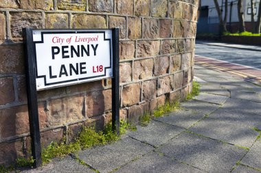Penny Lane'e Liverpool