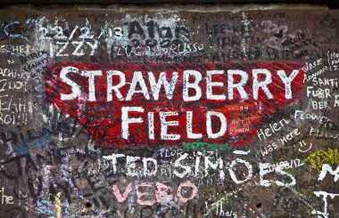 Strawberry Field in Liverpool clipart