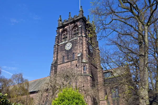 St. peter's church i woolton, liverpool — Stockfoto