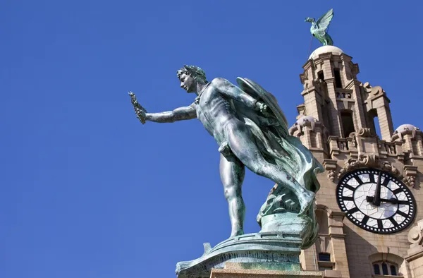 Monumento ai caduti di Cunard — Foto Stock