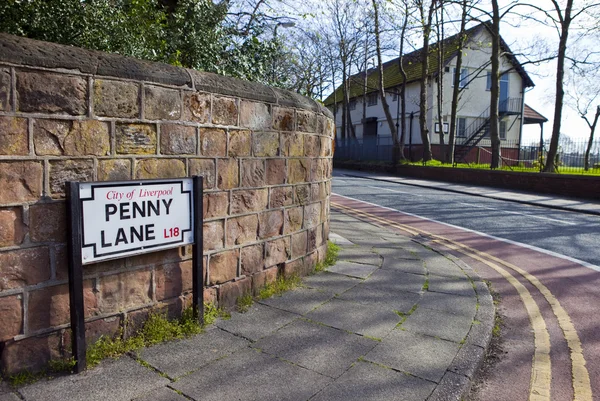 Penny Lane'e Liverpool