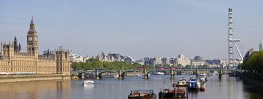 London Panoramic View clipart