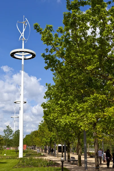 The Queen Elizabeth Olympic Park in London — Stock Photo, Image