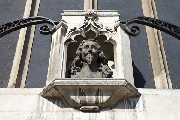 Бюст короля Карла I в Лондоне — стоковое фото