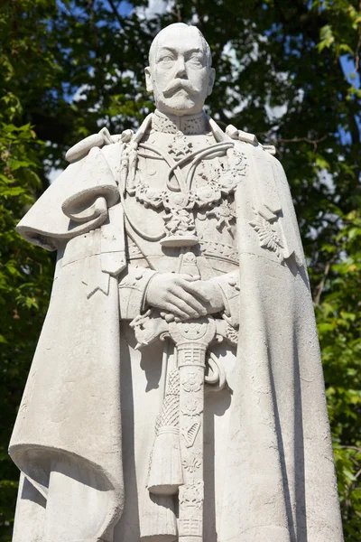 Estatua del Rey Jorge V en Londres — Foto de Stock