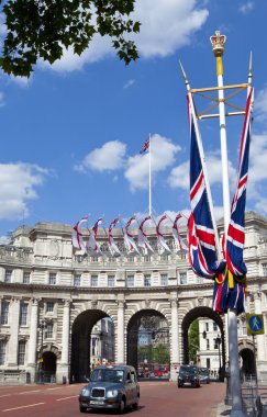 Admiralty Arch in London clipart