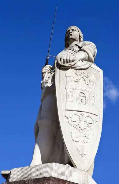 St. Roland Statue in Riga — Stock Photo, Image