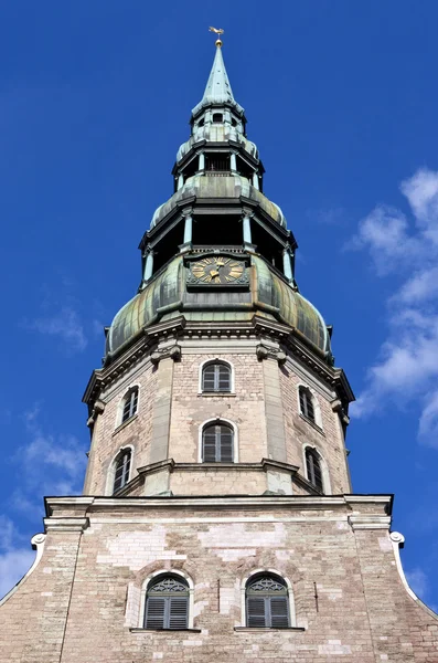 Igreja de São Pedro em Riga — Fotografia de Stock