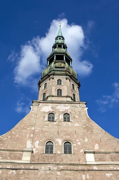 Peterskyrkan i riga — Stockfoto