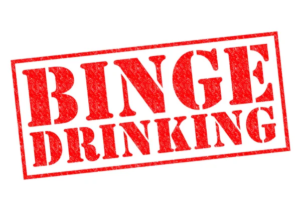 Binge drinken — Stockfoto