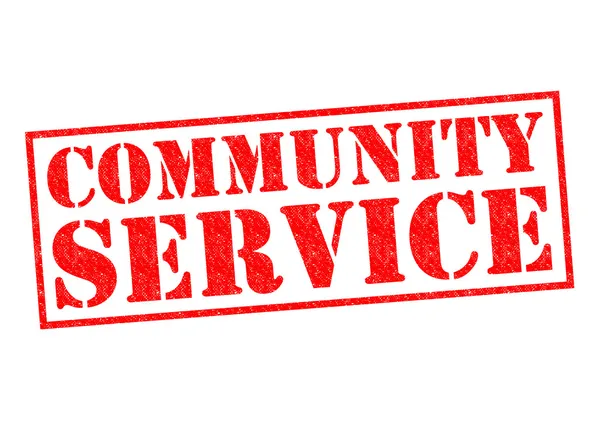 COMMUNITY SERVICE — Stock Photo, Image